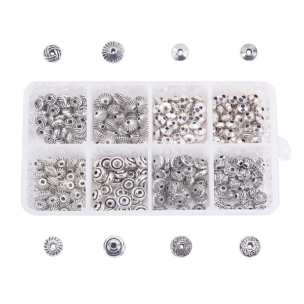 Tibetan Style Alloy Spacer Beads