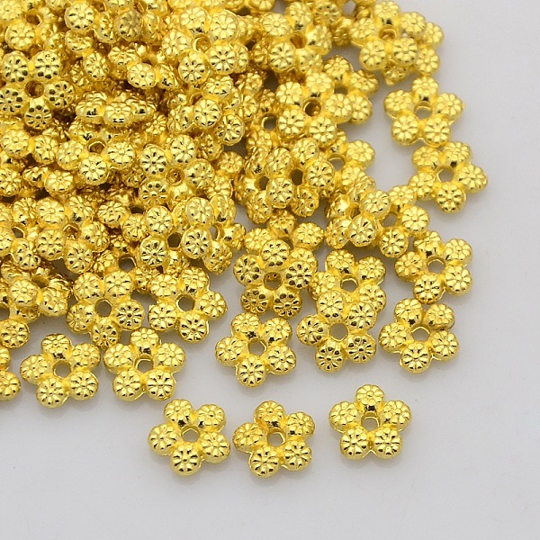 Tibetan Style Alloy Spacer Beads