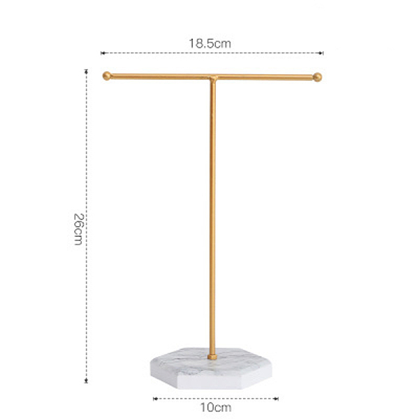 T Shaped Iron Earring Display Stand