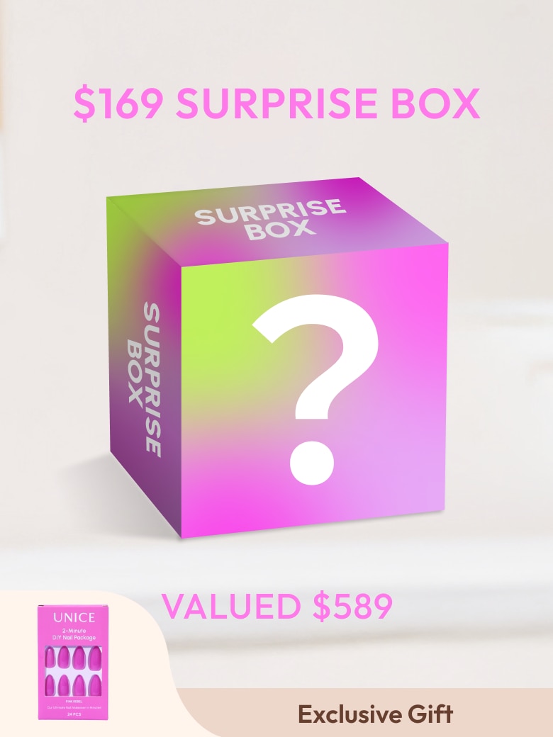 UNICE $169 SURPRISE BOX - 2 Items FOR $589 VALUE