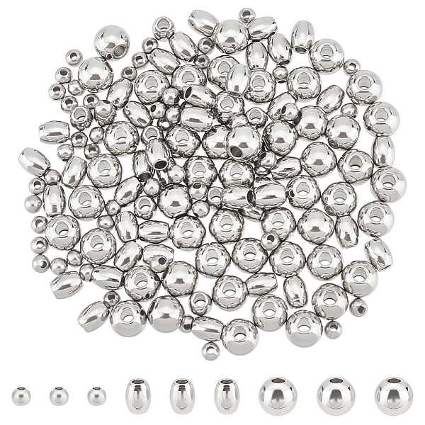 Unicraftale 304 Stainless Steel Beads