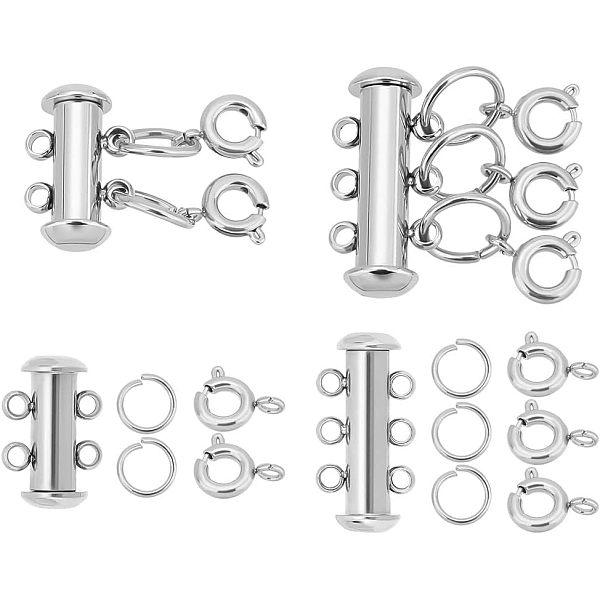 Unicraftale 304 Stainless Steel Clasps Sets