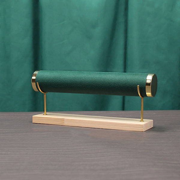 Velvet T Bar Bracelet Holder Stand