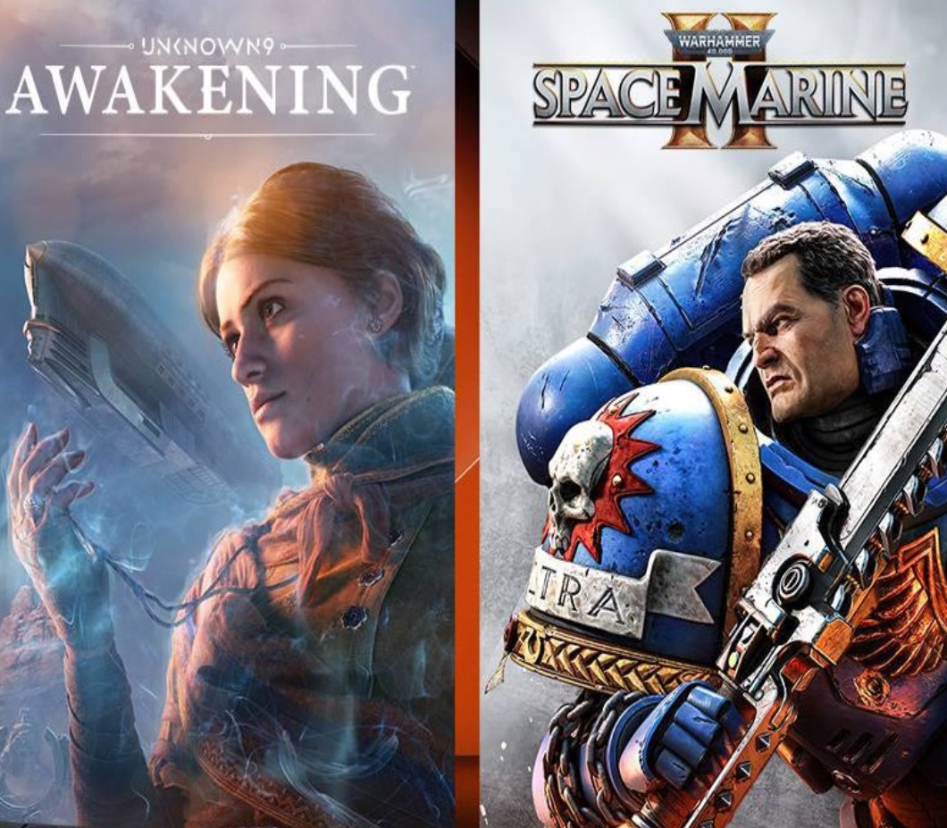 Warhammer 40,000 Space Marine + Unknown 9: Awakening Bundle NA PC Steam Voucher GPU AMD Bundle (valid till November 2024)