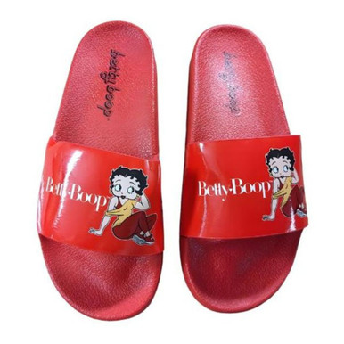 Women's Betty Boop Slide Sandals - 11