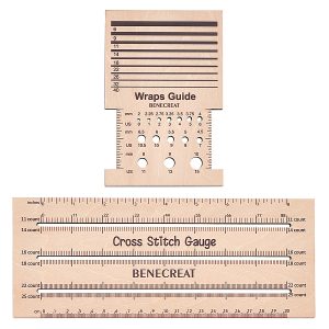 Wooden Knitting Measuring Tools Set