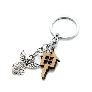 Wood Keychain for Women
