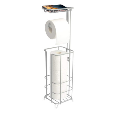 ZCCZ Freestanding Toilet Paper Holder Stand