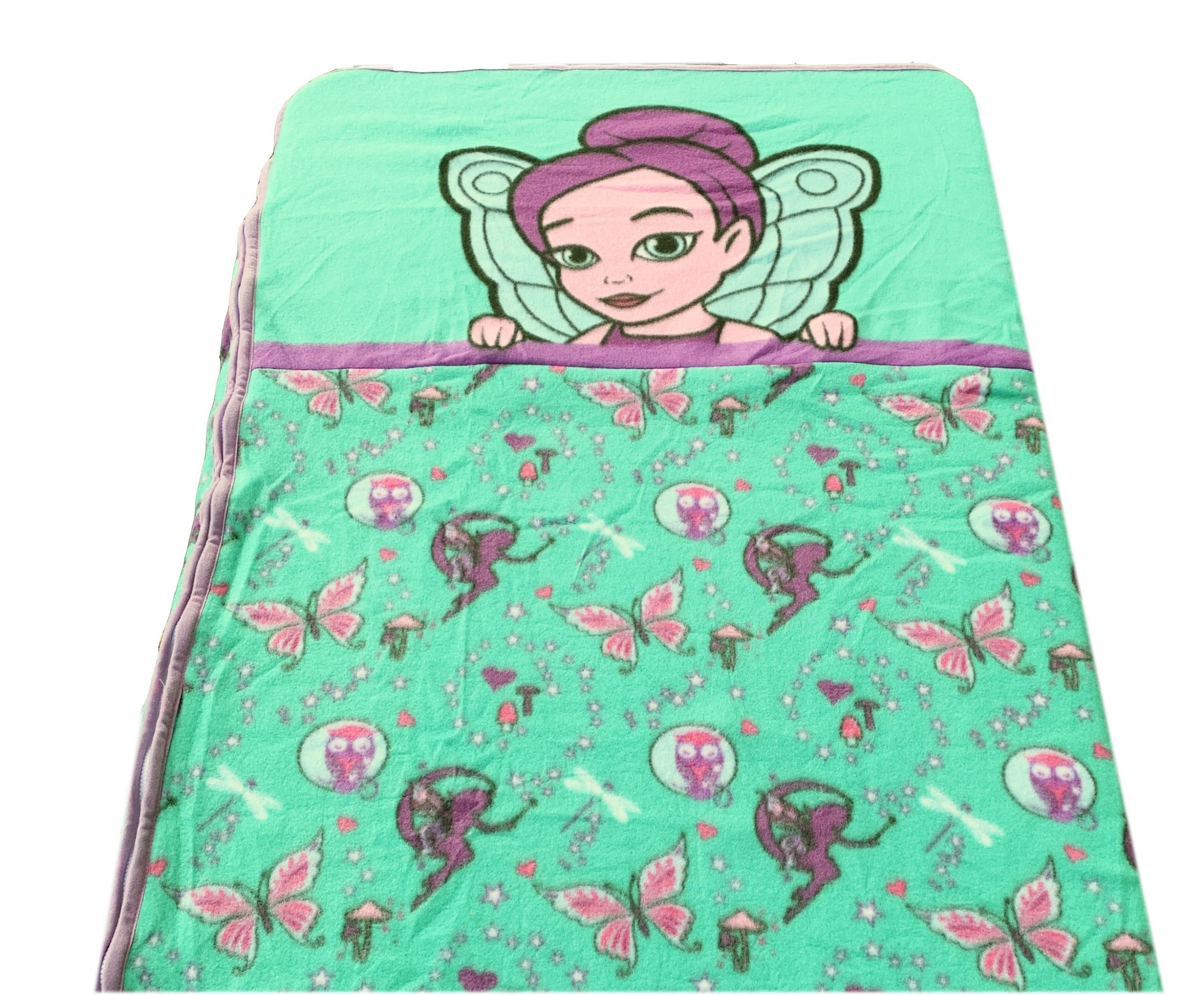 Zipit Bedding® Kids’ One-Piece Zippered Bedding Set  – Fairy – DLX – Twin