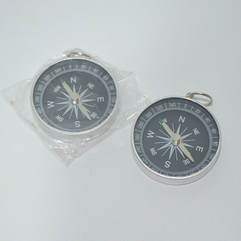 2pcs Aluminum Alloy Compasses – For , For Christmas &