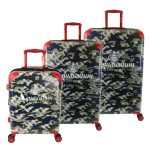 Aquascutum® Hardside Spinner Luggage Suitcases (Set of 3) – Khaki