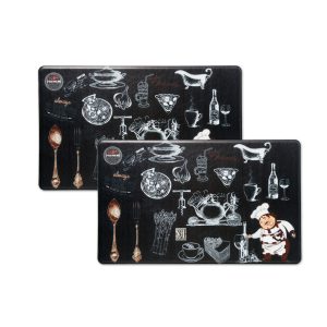 Bibb Home® Anti-Fatigue Cushioned Kitchen Mat (1 or 2-Pack) - Chef - 1-Pack