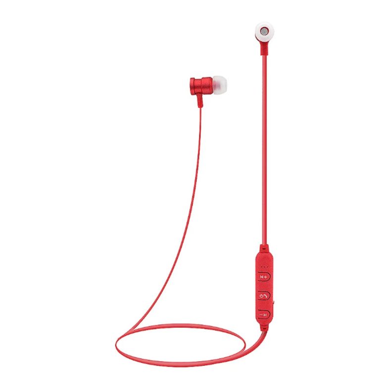 Digital Basics® Bluetooth Earbuds – Digital Basics Bluetooth Earbuds- Red