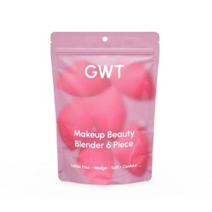 GWT Makeup Sponge Set, 6 Pack â Latex-Free Beauty Blenders for Liquid, Cream, and Powder â High-Definition, Super Soft Wonder Sponges for Flawless