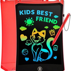 LCD Writing Tablet, 8.5 Inch Colorful Doodle Board Doodle Pad, Drawing Board Drawing Tablets for Kids, Educational Toys Birthday Gifts for Girls Boys
