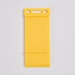 PandaHall (Clearance Sale)Plastic Model Separator, for Hobby Gundam Model, Rectangle, Gold, 84x37x4.5mm, Hole: 3x5mm and 3×14.5mm Plastic…