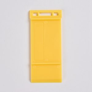 PandaHall (Clearance Sale)Plastic Model Separator, for Hobby Gundam Model, Rectangle, Gold, 84x37x4.5mm, Hole: 3x5mm and 3x14.5mm Plastic...