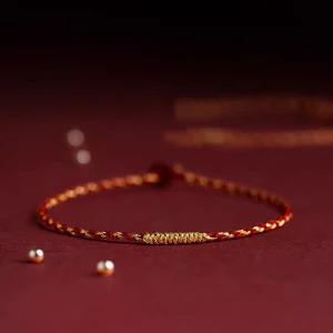 Red Rope Bracelet Knots Protection Red Cord Bracelet for Women Men Protection and Good Luck Favors