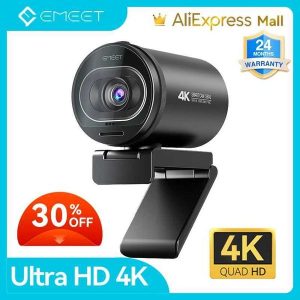 webcams 4k webcam emeet s600 webcam 1080p 60fps streaming usb camera autofocus live streaming camera with microphone suitable for tiktok/you