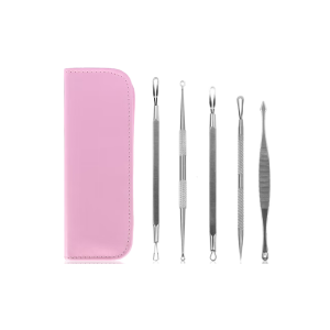5-Piece Skincare Blackhead Remover Kit - 5-Piece Skincare Blemish Remover Kit PNK