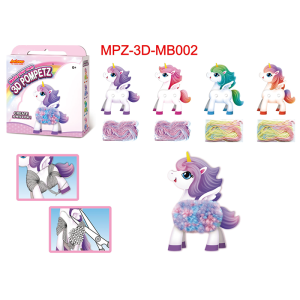 ArtLover® 3D Pompetz Art Kits - Unicorn