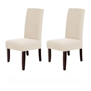 Cover for Dining Chairs Set of 2 Slip Covers for a Dining Chair Kitchen Parsons Chair Covers Washable Chair Covers for Dining Chairs Seat Protector fo