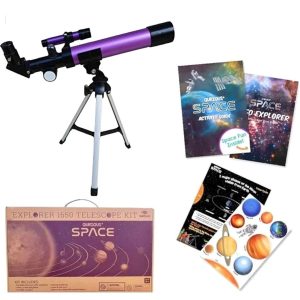 Qurious Space Kid’s Explorer 1650 Telescope Kit - Qurious Space Kid’s Explorer 1650 Telesc