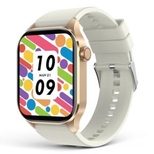 Smart Watch for Women Men (Answer/Make Calls), Fitness Trackers, 2.04'' AMOLED Display, 24/7 Heart Rate Blood Oxygen Sleep Monitor, IP68 Waterproof Sm