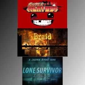 Super Meat Boy + Lone Survivor + Braid EN Global