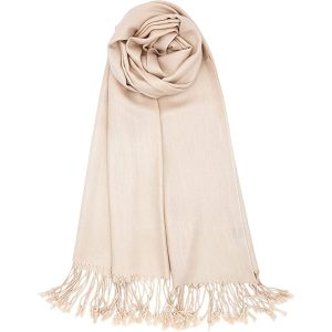 Super Soft Long Cashmere Wool Scarves - Beige