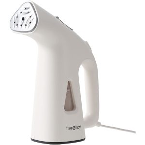 True & Tidy Portable Vertical Fabric Steamer for Home and Travel - True & Tidy Portable Vertical Fabric Steamer for Home and Travel White