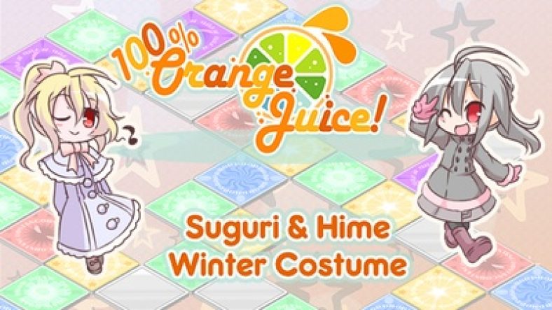 100% Orange Juice – Suguri & Hime Winter Costumes