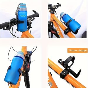 Bicycle Quick-release Water Bottle Holder, Multi-functional Water Cup Holder With 360-degree Rotation, Cycling Equipment Accessory, Suitable For Bicycles, Scooters, Mountain Bikes
