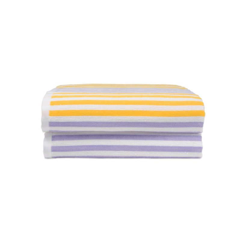 Dan River® Cabana Stripe Beach Towel (2 or 4-Pack) – Dan River 2-4PK Stripe Beach Towel Set