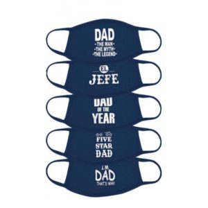 Fabric Non-Medical Dad Masks (5 Pack) - Navy