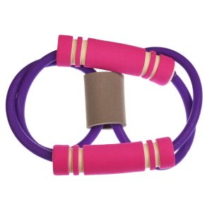 Figure 8 Resistance Bands for Exercise - Purple - Pink