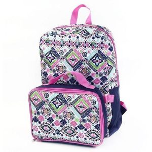 Kids' 16-Inch Printed Backpacks - Kids' Pink Aztec 16-Inch Backpack