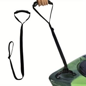 Resin Kayak Pull Strap With Adjustable Buckle And Comfort Grip Handle - Durable Towing Rope For Kayaks, Canoes And Boats - 1 Piece
