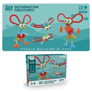 Zummy DIY Deformation Building Blocks - Creatures