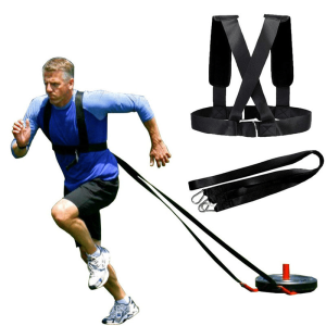 1set Ultimate Speed And Agility Training Set With Resistance Bands And Sled Harness - Boost Your Athletic Performance And Achieve Your Fitness Goals Faster