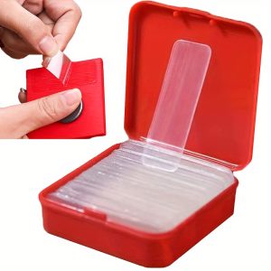 50pcs Heavy Duty Double Sided Adhesive Tape: Hang Pictures & Carpets Effortlessly & Removably!