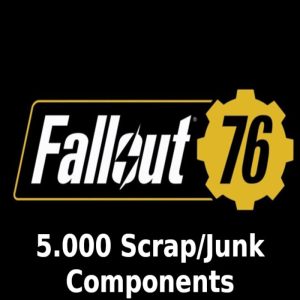 Fallout 76 - 5.000 Scrap/Junk Components Manual Delivery