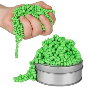 Over 600 pcs Magnetic Balls Ferrite Putty, Fidget Toys Adults, Desk Fidgets Toys for Office Stress/Anxiety Relief ,Adults Gifts Green