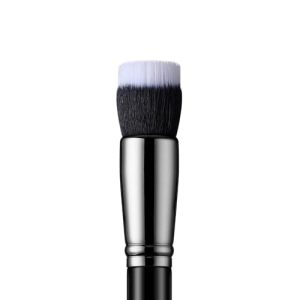 Stippling brush, EIGSHOW Stippling Makeup Brush Duo Fibers Wood Handle Brushes Perfect for Face Foundation, Blending, Highlight, Blush, Mineral Makeup