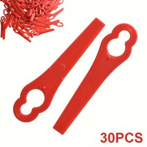 TEMU Plastic Lawn Mower Blades - Outdoor Electric & Gas-powered Trimmers