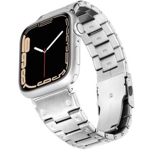 wipalor Business Stainless Steel Mens Watch Bands Compatible with iWatch Bands 49mm 45mm 44mm 42mm, Fit Metal Apple Watch Bands for Men Apple Watch Ba