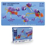 Zummy DIY Deformation Building Blocks – Lizard