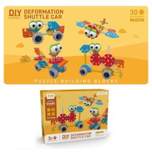 Zummy DIY Deformation Building Blocks - Shuttle Car