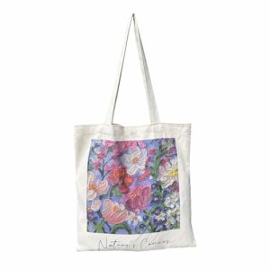 Aesthetic Tote Bag for Women Reusable Grocery Bags for Vacation, Shopping, Travel, Beach