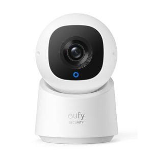 eufy Security Indoor Cam C210 1080p Resolution Security Camera Indoor with 360° Pan and Tilt, Plug-In Home Security Camera with Wi-Fi, Human/Motion A